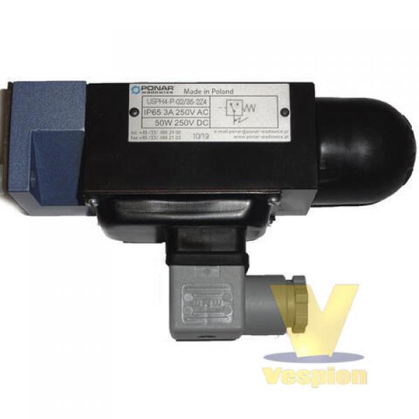 Ponar pressure limit switch for universal davit